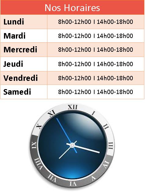 Horaires